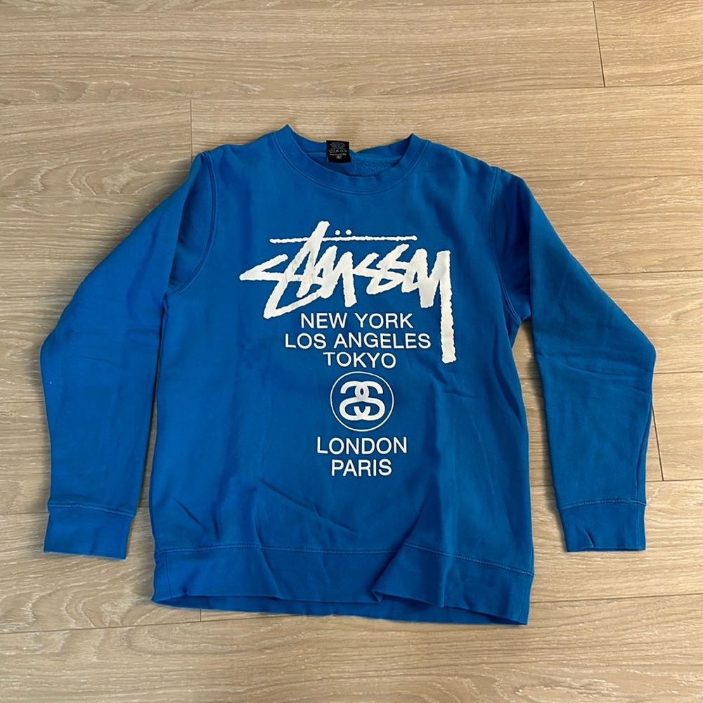 Stussy stussy world tour sweatshirt